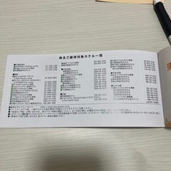 東急ホテルズ　割引券の画像