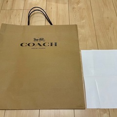 COACH  コーチ 紙袋 3枚セット バラ売り可能　の画像