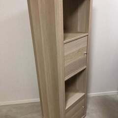 IKEA 木製 シェルフ 収納棚の画像