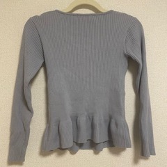 フリーズマート　水色　ヘプラムセーターの画像