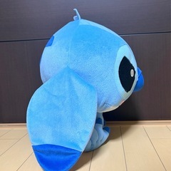 スティッチ　デカフェイス　ぬいぐるみ　特大サイズ
の画像