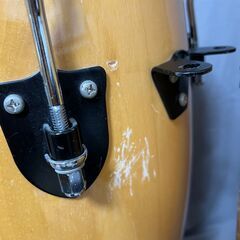 【配送不可】【現地（東京）引き渡しのみ】REMO/レモ コンガ ペア CROWN PERCUSSION  スタンド付の画像