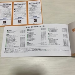 東急ホテルズ　飲食代金割引券の画像