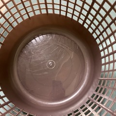 ランドリーバスケット　ブラウンの画像