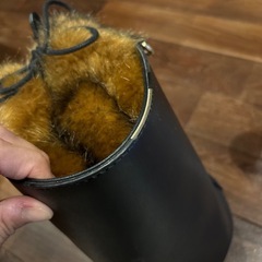 ジーナシス　バケツ型　ファー付きバッグの画像