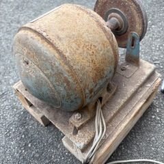 GYP1121 卓上グラインダー　ヴィンテージ　レトロ の画像