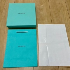 Tiffany ティファニー  空箱 紙袋 セット バラ売り可の画像