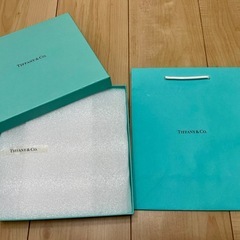 Tiffany ティファニー  空箱 紙袋 セット バラ売り可の画像