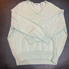 AMERICAN HOLIC Vネック肩落ちゆるニットプルオーバーの画像