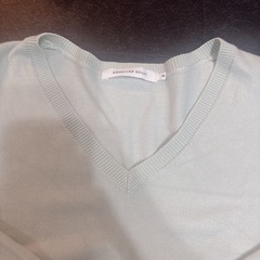 AMERICAN HOLIC Vネック肩落ちゆるニットプルオーバーの画像