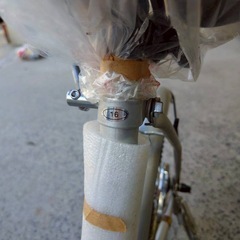 折りたたみ自転車の画像