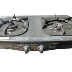 Rinnaiリンナイ 都市ガス グリル無しガステーブルコンロ RTS-2KEMの画像