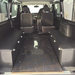 ハイエース　ベットキット　二の字シート
の画像
