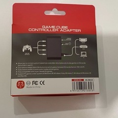 【ジャンク品の可能性あり】Switch/WiiU/PCゲームキューブコントローラー変換アダプターの画像
