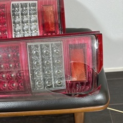 【ジャンク/クラック有】汎用 テールランプ 左右セット フルLED テールライトの画像