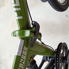 折り畳み自転車を譲りますの画像