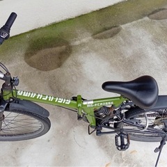 折り畳み自転車を譲りますの画像