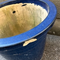 大型陶器鉢 植木鉢 プランターの画像