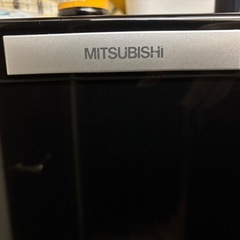 MITSUBISHI 冷蔵庫　
ブラックの画像