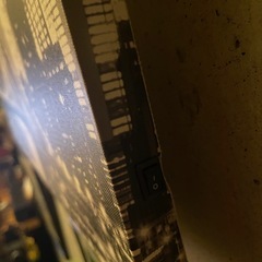 ニトリ　LEDライト付き　ニューヨーク夜景キャンバスポスターの画像