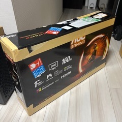 AOC ゲーミングモニター　mini-led 4k 160hzの画像