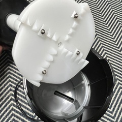 ドウシシャ 電動かき氷器 DHIS-16BK　キッチン家電の画像