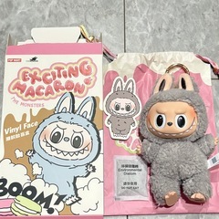 確実正規品！新品！マカロン　ラブブ　グレー　セサミ　sesame beanの画像