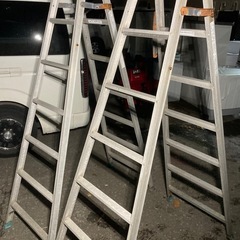 あると便利です　脚立2.1m ハシゴ4.2mの画像