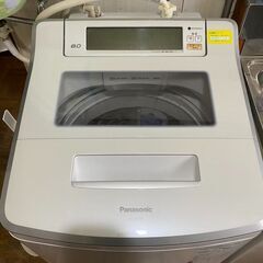 Panasonic パナソニック 全自動洗濯機 NA-SJFA805 エコナビ 洗濯容量 8kg 2019年製の画像