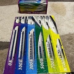 公文のパズルと働く車パズル4種セットの画像