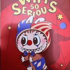 【正規品・未使用】ポップマート　WHY SO SERIOUSの画像