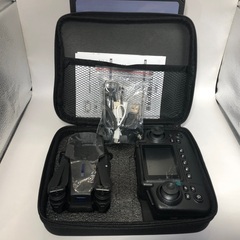 新品【166】E88MAX HDデュアルカメラ スクリーンリモコン＋WiFi伝送 折りたたみドローン（ブラック）の画像