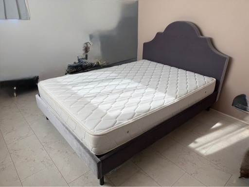 Francfranc（フランフラン）ベッドフレーム＆マットレス／ダブル