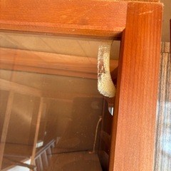 ガラス戸　2枚　引き戸の画像