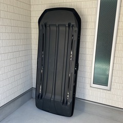 INNO シャドウ124（360L）ルーフボックス／鍵×2・金具フルセット／受け渡し歓迎の画像