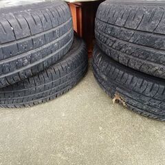 エナセーブタイヤホイール4本155.65.14の画像