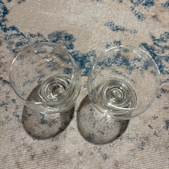 【未使用品】ボヘミアクリスタル ブランデーグラス ペアの画像