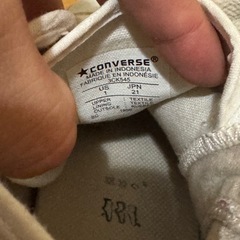 コンバース スニーカー 21cm の画像