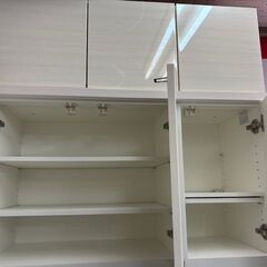 ニトリ　キッチンボード　180KB-WH　ソフトクローズ引出しの画像