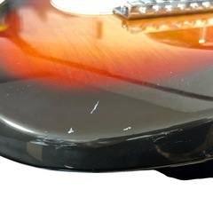 SELDER サンバースト エレキギター　ギターの画像