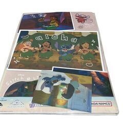 ◯【新品】リロ&スティッチ　一番くじ のんびりまったりサマー ラバーチャーム2種 ポスター&ポストカード3種 ファイル1種の画像