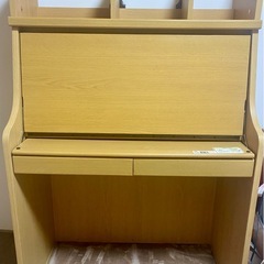 折りたたみ式　学習机　椅子セットの画像