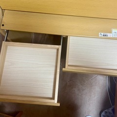 折りたたみ式　学習机　椅子セットの画像