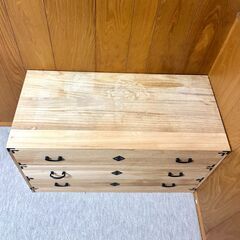 桐箪笥　着物にも　タンス　【引き取り限定】の画像