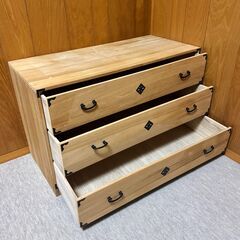 桐箪笥　着物にも　タンス　【引き取り限定】の画像