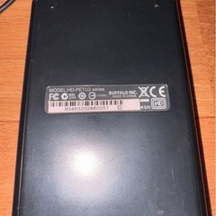 GYP1121 HD-PETU2 BUFFALO USBポータブルHDDの画像