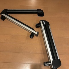 スキーキャリアアタッチメント　スノーボードキャリアアタッチメント　THULE TOYOTAの画像