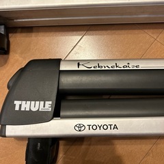 スキーキャリアアタッチメント　スノーボードキャリアアタッチメント　THULE TOYOTAの画像