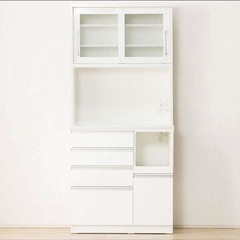 ニトリ　幅90 キッチンボードの画像