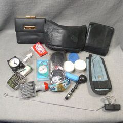 【不用品 雑貨】マニキュア 容器 花瓶 金具 箸置き おみやげ 置物 ノベルティなど◇ジャンク品まとめの画像